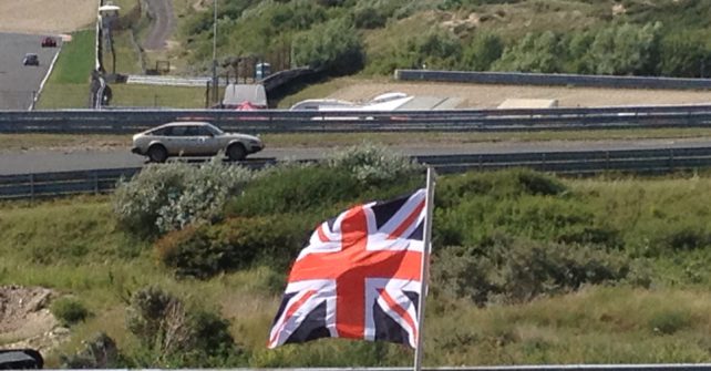 Rover SD1 racen op circuit