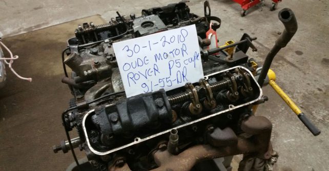 Motor revisie Rover P5 V8.