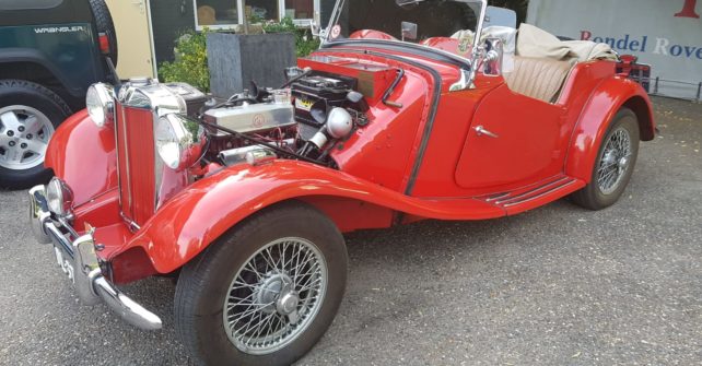 Te koop MG TD – bouwjaar 1953